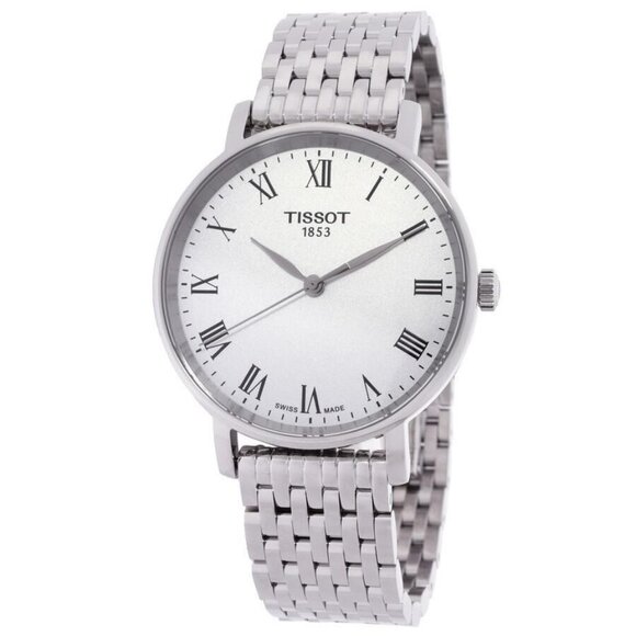 NWT Authentic Tissot Everytime Quartz Silver Dial Women's Watch - Picture 1 of 3